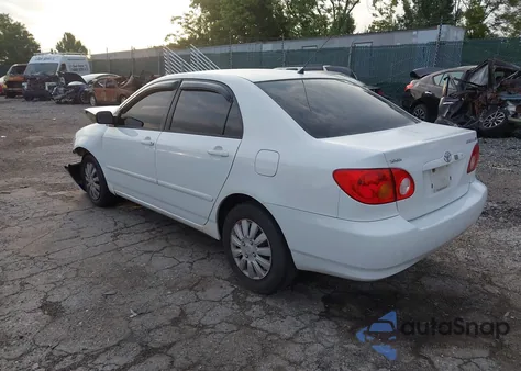 2003 Toyota Corolla Ce/Le z USA, uszkodzony, nr VIN JTDBR32E632010601